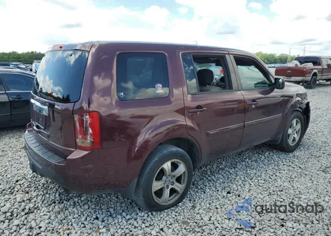 2013 Honda Pilot Exl from USA, damaged, VIN 5FNYF3H52DB005419